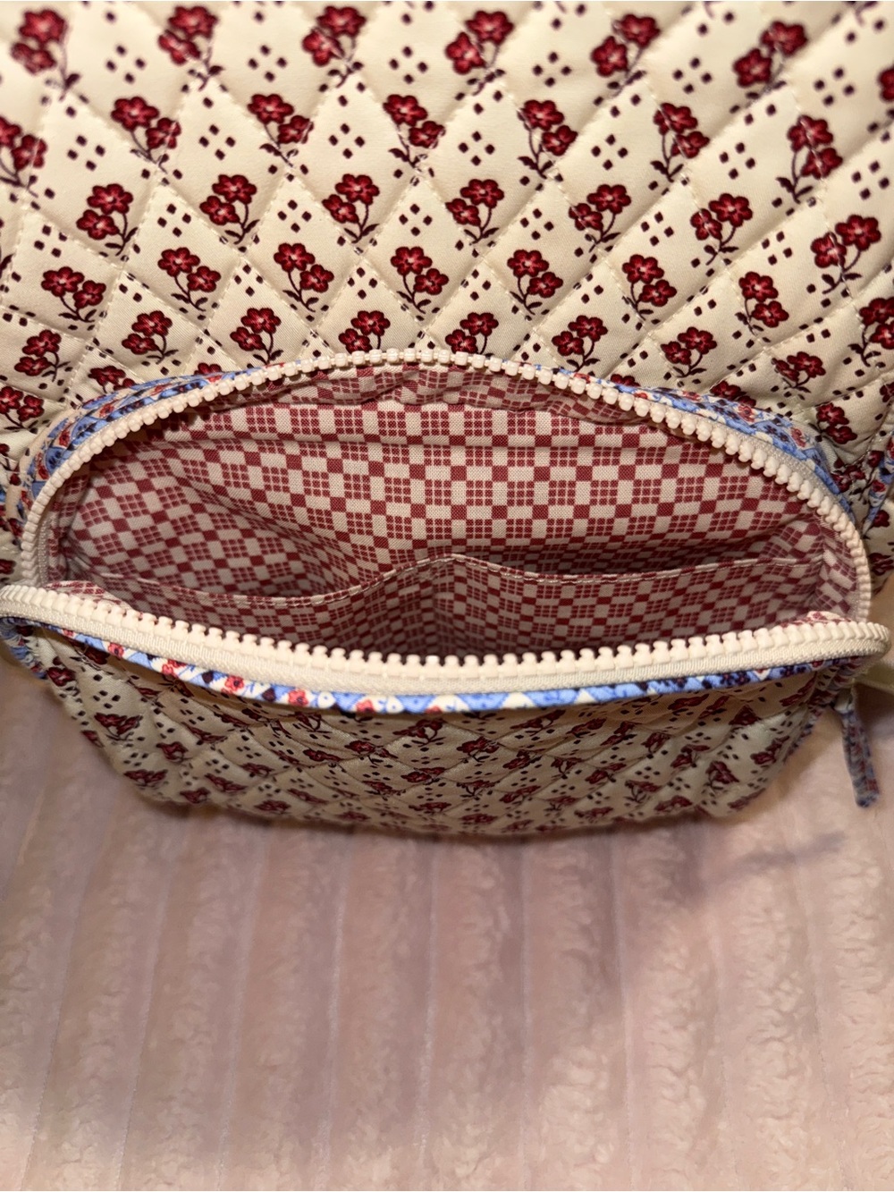 Vera Bradley Small Banbury Backpack in the Rachel Ditsy pattern, NWOT - Picture 8 of 9